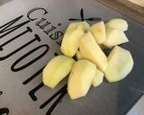Une image de l'étape 6 de Salade de pastèque, poires, melon et pêches de vigne.