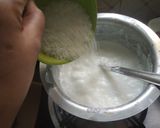 A picture of step 5 of Thandai Phirni.