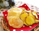 A picture of step 8 of Easy Microwave Vegetable Chips (No Frying).