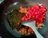 A picture of step 3 of Vegetable Dalfry.