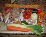 Foto del paso 1 de la receta: Sopa de pescado de pan con all i oli