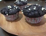 Foto langkah ke 12 dari resep Birthday chocolate muffin.