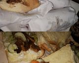 A picture of step 4 of Mac D (local burger🍔).