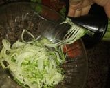 Foto del paso 1 de la receta: Fideos de zucchini