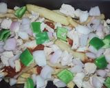 A picture of step 7 of Pizza fries 🍕 🍟.