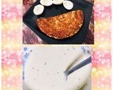 A picture of step 2 of Yoghurt besan chila.