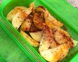 Foto del paso 6 de la receta: Patatas gajo o cajún en 10 minutos al microondas con Lékué estuche de vapor
