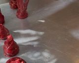 Gambar langkah 6 resipi Biskut red velvet.