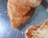 A picture of step 7 of Thandai Shahi Tukda Hearts.