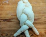 Mandulás fonott kalács recept fázis 4 fotója