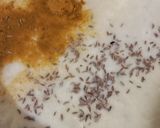 A picture of step 2 of Moong dal chilla.