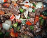 Foto langkah ke 11 dari resep Daging Sapi Lada Hitam.