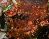 Foto del paso 7 de la receta: Fideuà de pulpo verduritas, garbanzos y hierbabuena, facilísima!