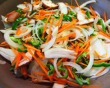 A picture of step 5 of Cod with Sweet and Sour Vegetable Sauce.