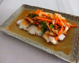 A picture of step 8 of Cod with Sweet and Sour Vegetable Sauce.