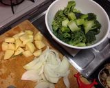 A picture of step 1 of Creamy Broccoli Potato Soup .