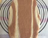 Foto langkah ke 6 dari resep Roti Tawar Marbel Coklat (sponge dough method) *M27.