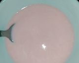A picture of step 2 of Strawberry custard.