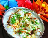 A picture of step 3 of Farali Dahi Vada.