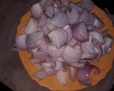A picture of step 1 of Veg Egg Curry.