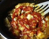 A picture of step 2 of [Remake] Cheesy Curry Omurice.