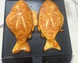 Foto langkah ke 4 dari resep Taiyaki keju mozzarella.