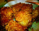 A picture of step 1 of Korean chicken.