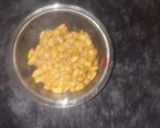 A picture of step 2 of Steamed Masala cheesy and salty sweet corn recipes.