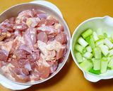 A picture of step 4 of Juicy Chicken Thighs! Skewer-Free Salt Grilled Chicken.