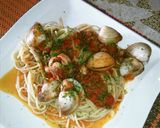 Foto del paso 7 de la receta: Espagueti con Salsa Roja de Moluscos 