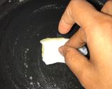 A picture of step 5 of Pancake with strawberry.