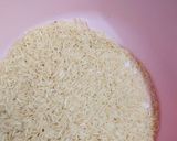 A picture of step 1 of Peas rice.