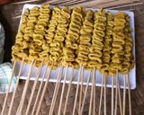 Foto langkah ke 4 dari resep Sate Usus Bakar Kecap.