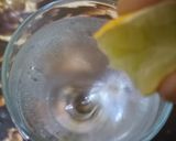 A picture of step 2 of Masala limboo pani.