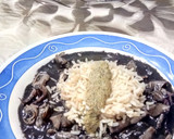 Foto del paso 10 de la receta: Chipirones en su tinta con arroz integral al pesto suave