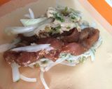 A picture of step 3 of Traditional Taiwanese Chicken Rolls.