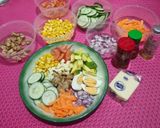 Foto langkah ke 5 dari resep Salad Sayur & Ayam Thailand.