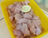 Foto langkah ke 1 dari resep Sate Ayam Special Teflon.