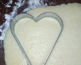 A picture of step 7 of Vanilla Hearts.