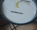 Foto del paso 3 de la receta: Tarta de leche merengada con galletas. Sin horno