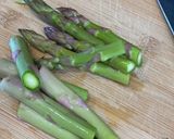 A picture of step 1 of 🥚 Asparagus and Goat Cheese Omelette 🥚.