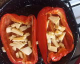 Foto del paso 4 de la receta: Morrones rellenos con verdeo