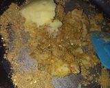 A picture of step 3 of Potato Toffee.