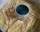 Foto langkah ke 4 dari resep Bolu Boros Pisang No Mixer.