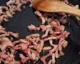 Casarecce con pancetta toscana, funghi e zafferano recipe step 2 photo