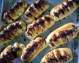 Foto langkah ke 9 dari resep Roti Pisang Coklat.