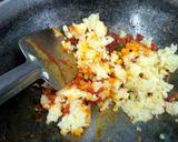 A picture of step 1 of Tomato bread pakoda.