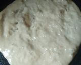 A picture of step 2 of Veg wheat flour pancake.