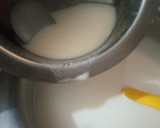 A picture of step 2 of Pista kheer.
