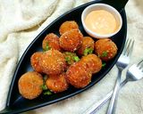 A picture of step 4 of Tandoori Chicken Popcorn.